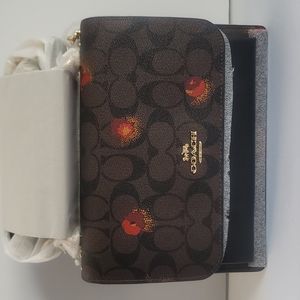 Coach Klare Crossbody  Bag In Signature Canvas With Pop Floral Print